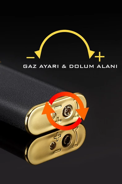 Siyah Ejderha Alevli Gazlı Pürmüzlü Lüx Çakmak SMCTMSHR01 - Resim 5