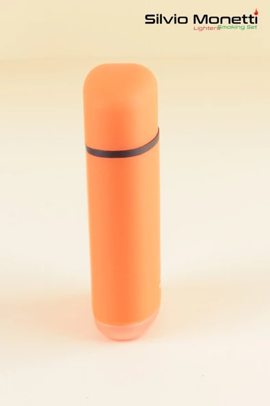Silvio Monetti Turuncu Gazlı Çakmak SMC3061PR005 - Resim 3