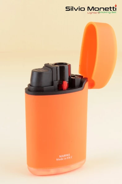 Silvio Monetti Turuncu Gazlı Çakmak SMC3061PR005 ürün görseli 1