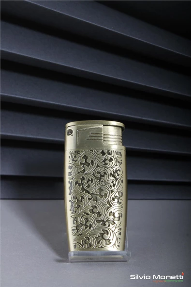 Silvio Monetti Bronz Özel Tasarım Gazlı Çakmak 24CSM822MR03 ürün görseli 1