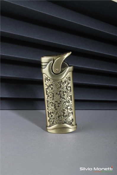 Silvio Monetti Bronz Özel Tasarım Gazlı Çakmak 24CSM819MR03 ürün görseli