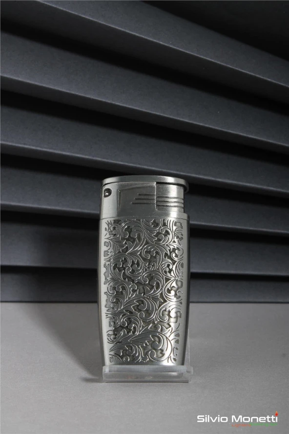 Silvio Monetti Siyah Özel Tasarım Gazlı Çakmak 24CSM822MR01 ürün görseli 1
