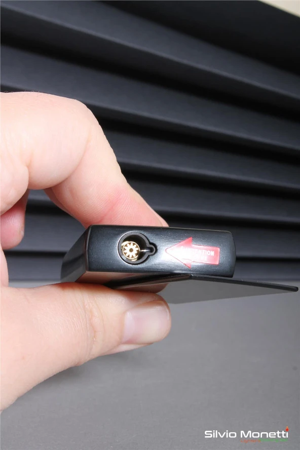 Silvio Monetti Siyah Özel Tasarım Gazlı Çakmak 24CSM827MR01 - Resim 4