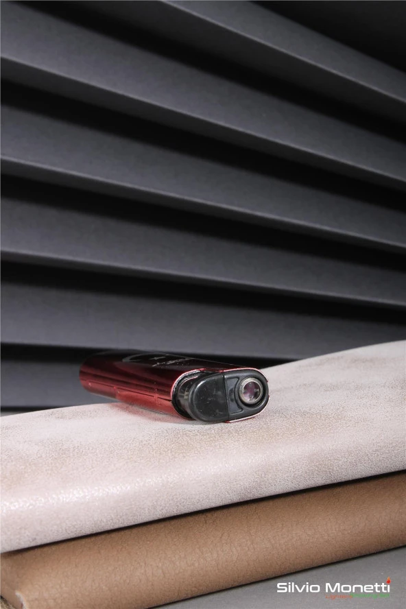 Silvio Monetti Mavi Özel Tasarım Renkli Gazlı Çakmak 24CSM914BPR02 - Resim 3