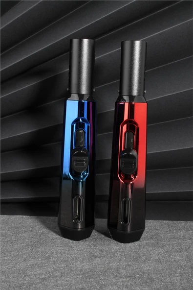 Silvio Monetti  Kırmızı Renk Özel Tasarım Pürmüz Gazlı Çakmak  24CSM876MR02 - Resim 3