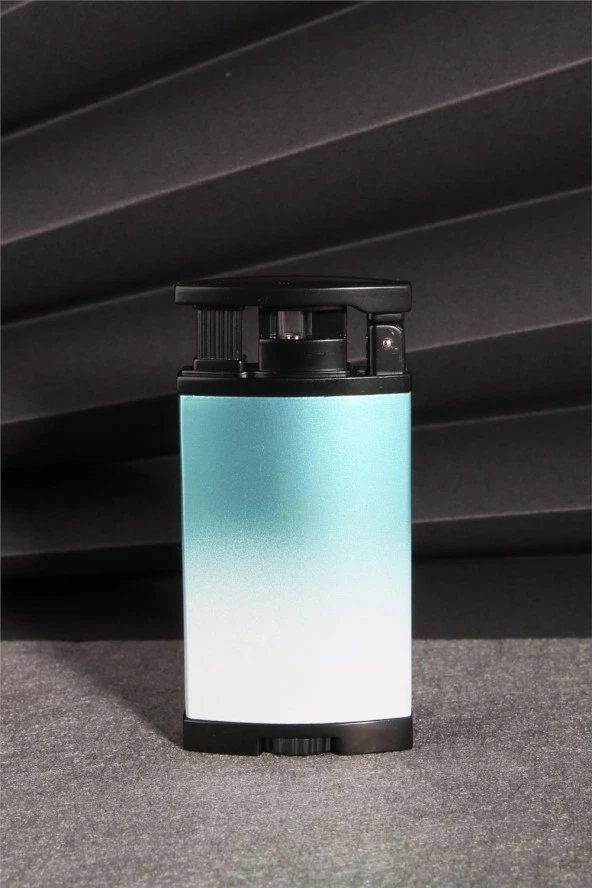 Silvio Monetti  Mavi Renk Özel Tasarım Gazlı Çakmak  24CSM906MR01 ürün görseli 1