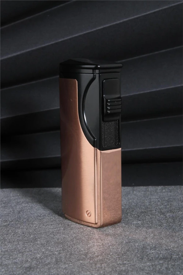 Silvio Monetti  Rose Renk Üç Pürmüzlü Gazlı Çakmak  24CSM905MR02 - Resim 3