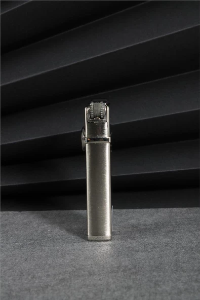 Silvio Monetti  Metalik Renk Pürmüzlü Ve Alevli Çift Başlıklı Vanalı Gazlı Çakmak  24CSM646TR03 - Resim 2