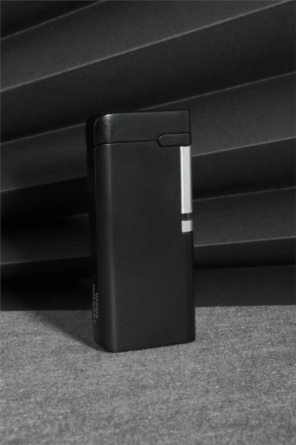 Silvio Monetti  Siyah Renk Özel Tasarım Kapaklı Gazlı Çakmak  24CSM873MR01 ürün görseli 1