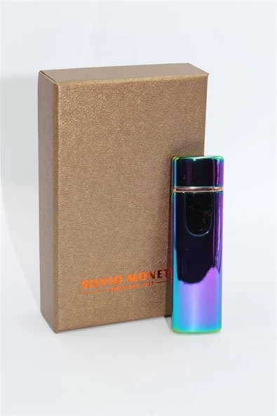 Silvio Monetti Renkli USB Şarjlı Çakmak SMC527USBR2