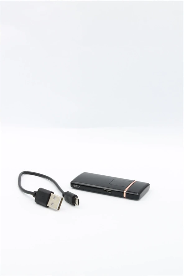 Silvio Monetti Siyah USB Şarjlı Çakmak SMC520USBR1 - Resim 4