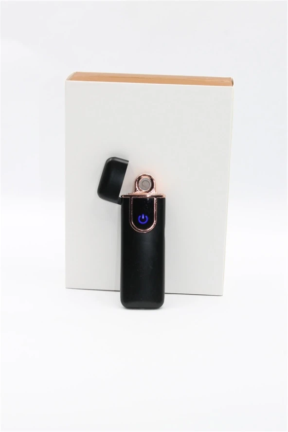 Silvio Monetti Siyah USB Şarjlı Çakmak SMC446USBR1 - Resim 2