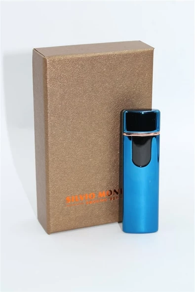 Silvio Monetti Mavi USB Şarjlı Çakmak SMC527USBR1 ürün görseli 1