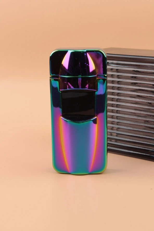 Silvio Monetti Elektronik Göstergeli Lazerli Dokunmatik Şarjlı Çakmak - SMCK677USBR04 ürün görseli 1