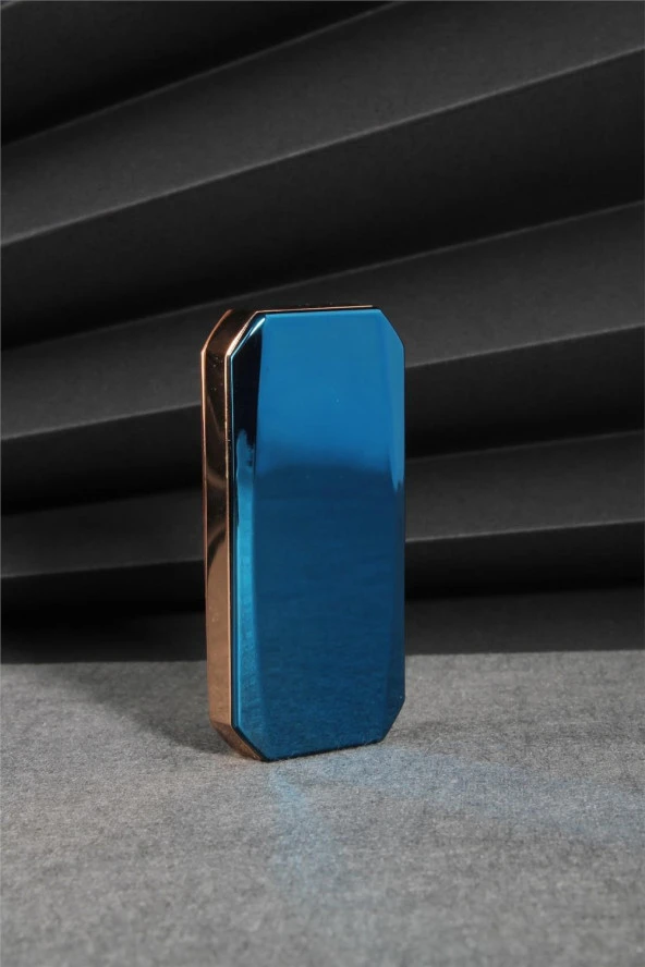 Silvio Monetti  Mavi Renk Tabut Kaydırmalı Şarjlı Çakmak  24CSM22104R01 ürün görseli 1