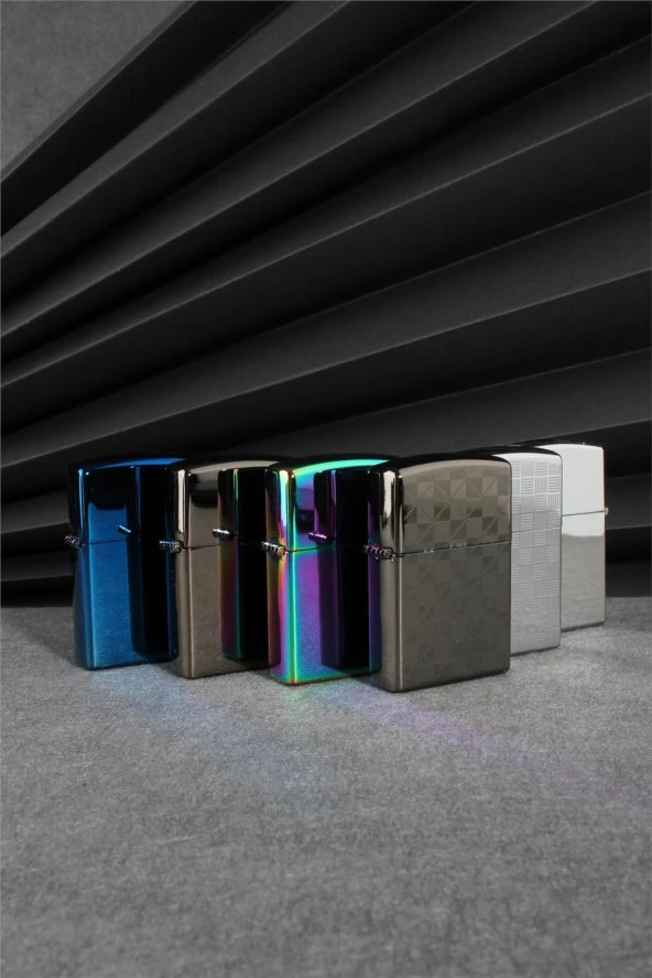 Silvio Monetti  Gri Renk Kapaklı Şarjlı Çakmak  24CSM22108AR05 - Resim 8