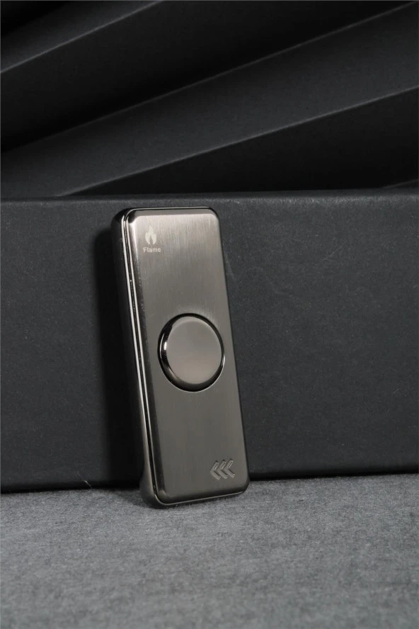 Silvio Monetti  Metalik Renk Ledli Ve Çarklı Şarjlı Çakmak  24CSM22105AR02 - Resim 2