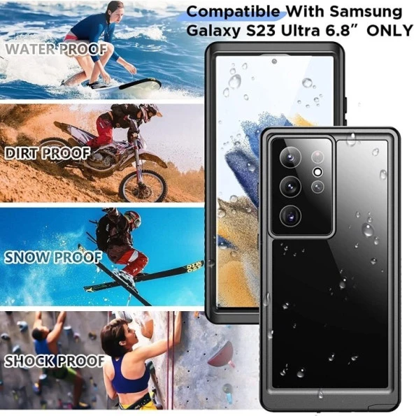 Samsung Galaxy S23 Ultra 5g Redpepper 360 Su Geçirmez Telefon Kılıfı - 2