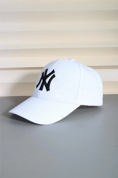 Cappello Beyaz NY New York Ayarlanabilir Şapka 24SAPKANY