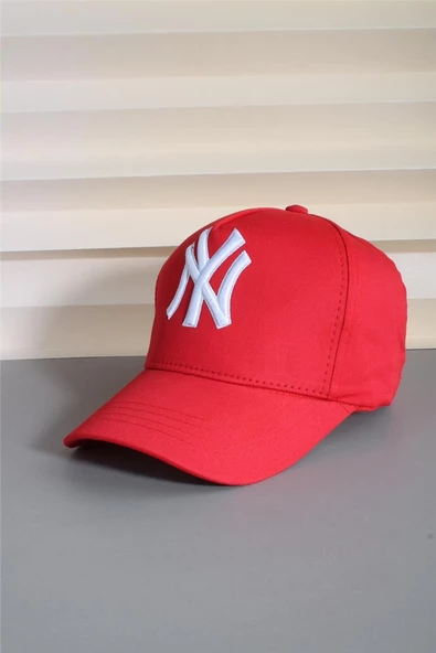 Cappello Kırmızı NY New York Ayarlanabilir Şapka 24SAPKANY