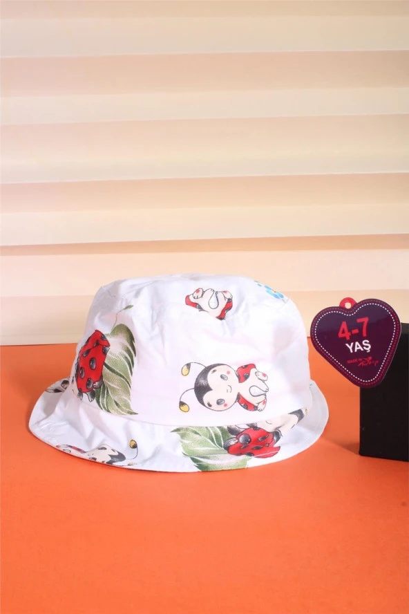 Cappello Kırmızı 4-7 Yaş Safari Şapka 24CCKSAFAR04