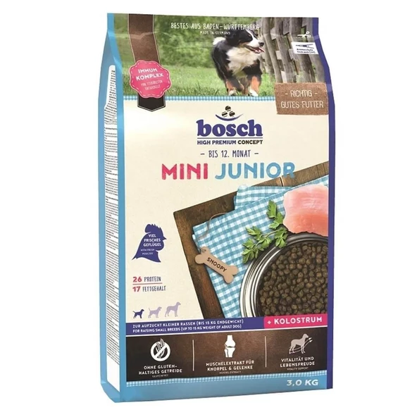 Bosch Mini Küçük Irk Yavru Köpek Maması 3 kg