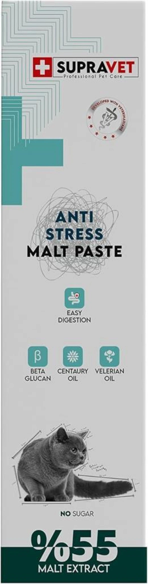 Supravet Anti Stress Malt Paste 100 Gr.