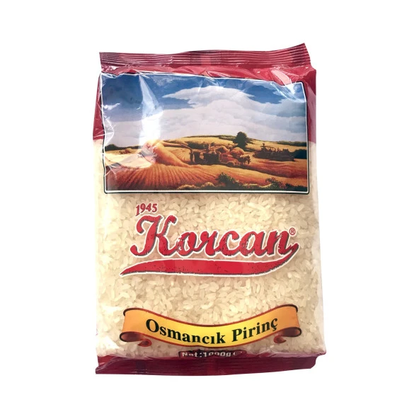 Korcan Osmancık Pirinç 1 kg 2 li - 3