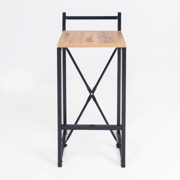 Eportatif Bar Sandalyesi Bar Taburesi Yüksek Sandalye Gzl 1037 - 2