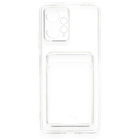 Newface Redmi Note 12 4G Uyumlu Premium Kılıf Kart Şeffaf Silikon Şeffaf - 3