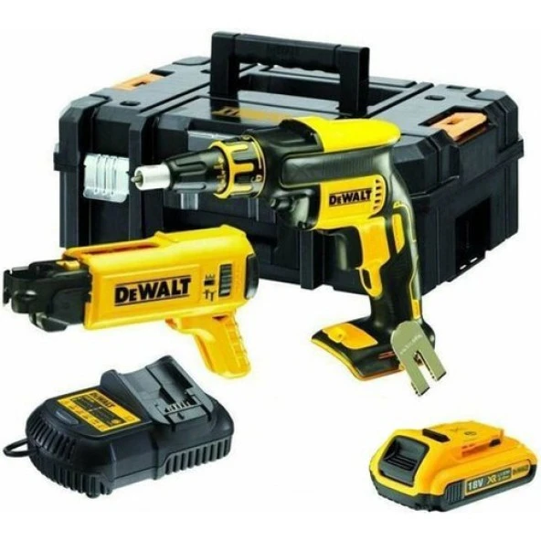 Dewalt Dcf620d2k Çift Akülü Kömürsüz Alçıpan Vidalama 18V 2A