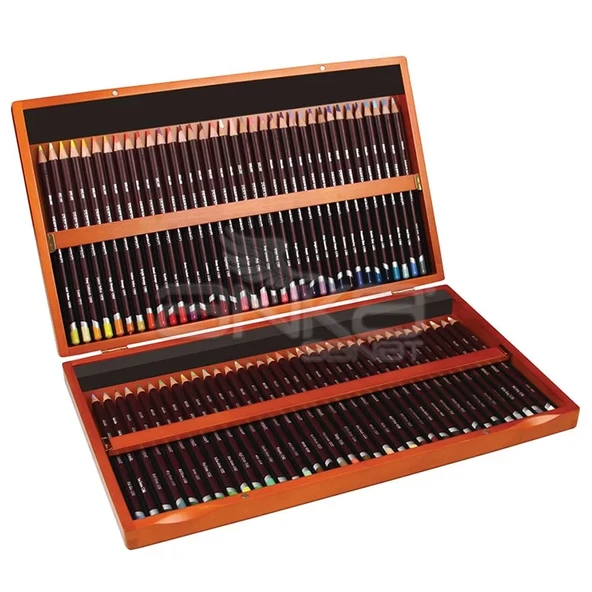 Derwent Coloursoft Kuru Boya Kalemi 72li Ahşap Kutu - 2