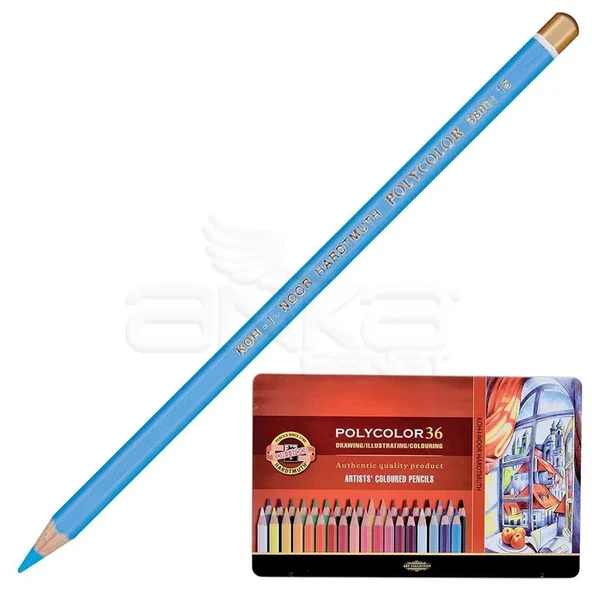 Koh-i-Noor Polycolor Kuru Boya Kalemi 36lı Set - Resim 3