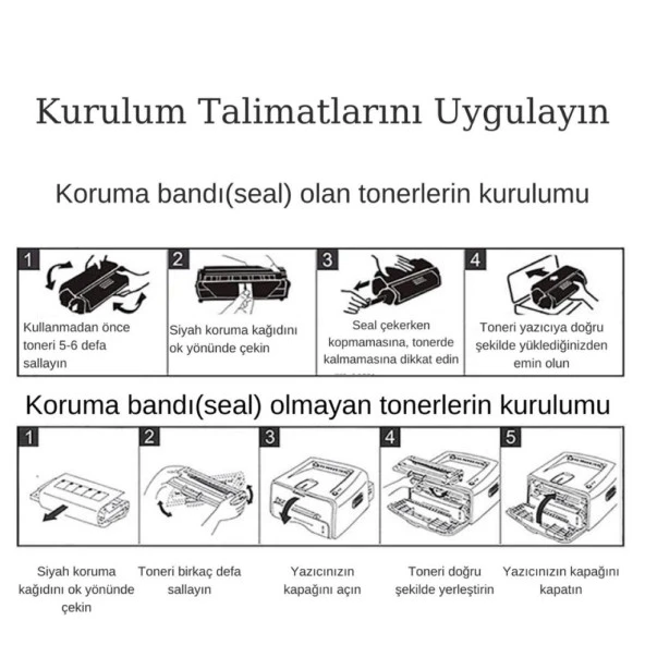 Brother TN-466Y Sarı Toner Muadil - HL-L8360CDW - MFC-L8690CDW - 5