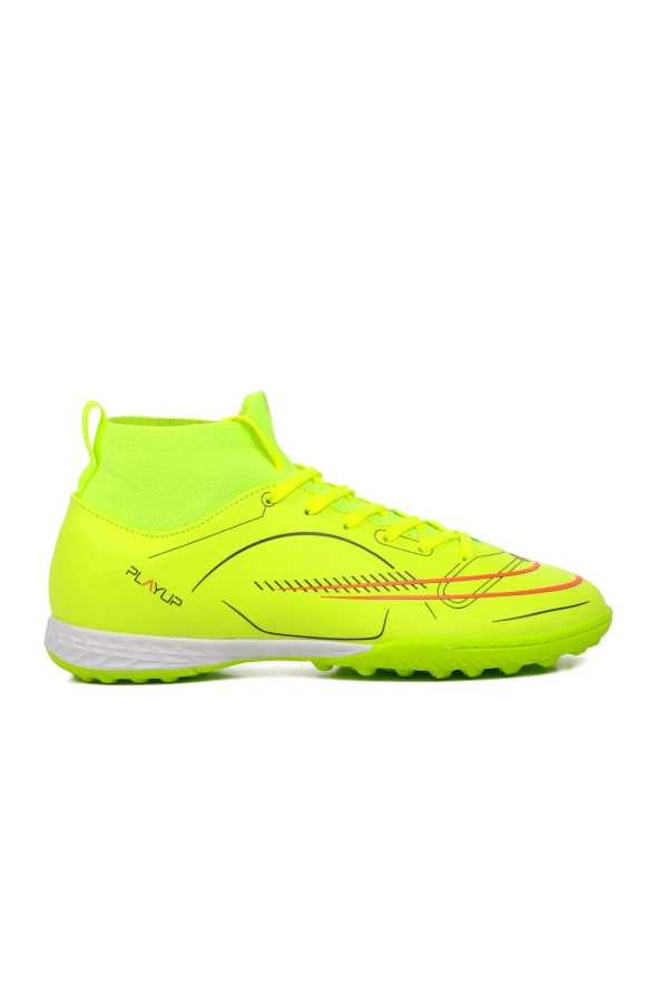 Ayakmod MH-241-132 Neon Sarı Erkek Halı Saha Ayakkabısı