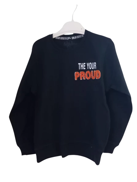 SURVIVOR 0 YAKA PENYE INTERKLOK ERKEK ÇOCUK SWEAT