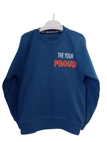 SURVIVOR 0 YAKA PENYE INTERKLOK ERKEK ÇOCUK SWEAT - 3