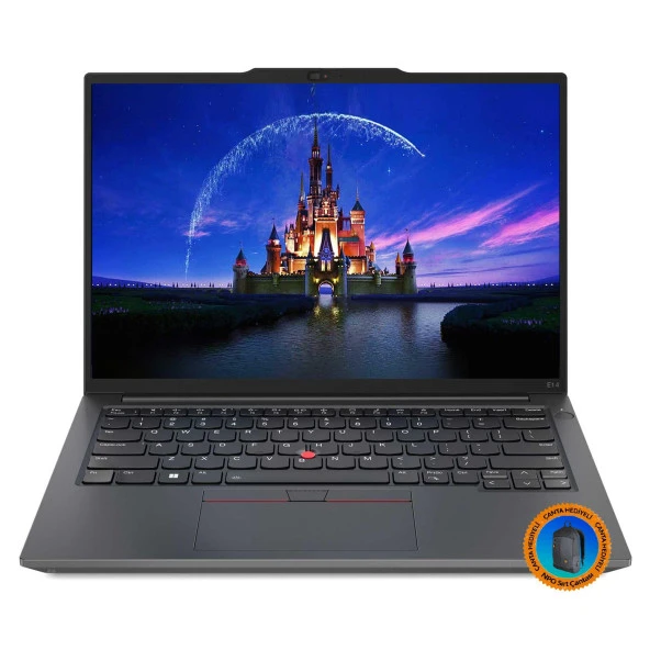 Lenovo E14 21JK0006TX01 i7-1355U 16GB 1TBSSD 14" FullHD+ FreeDOS Taşınabilir Bilgisayar-CNT002