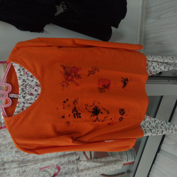 KADIN PENYE 4XL UZUN KOLLU PİJAMA TAKIMI - 2