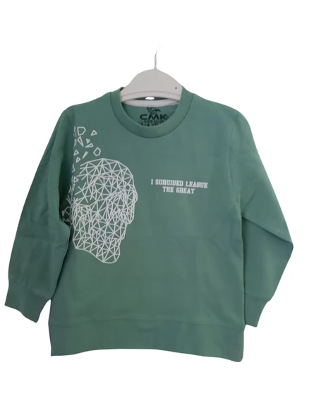 CMK BASKILI ERKEK ÇOCUK SWEAT - 3