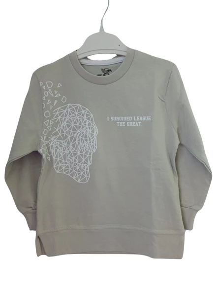 CMK BASKILI ERKEK ÇOCUK SWEAT