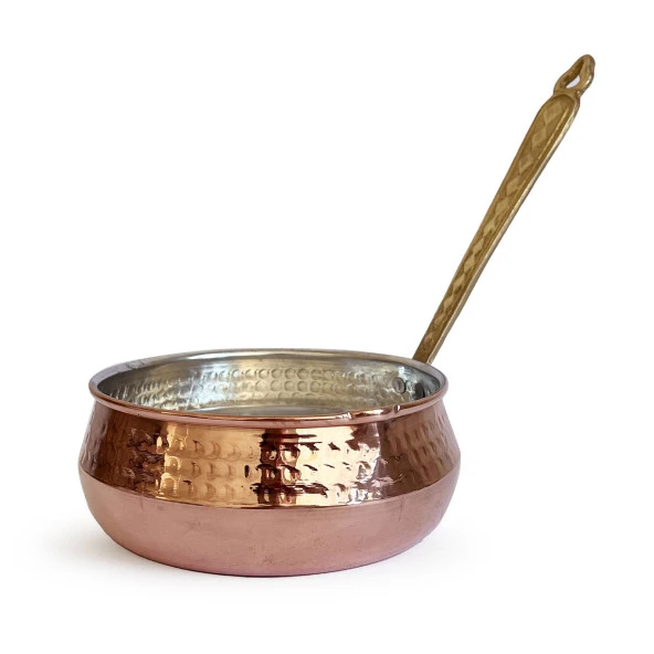 Shark Anatolia Pirinç Kulplu Bakır Salsa Sosluk No:3 - 2