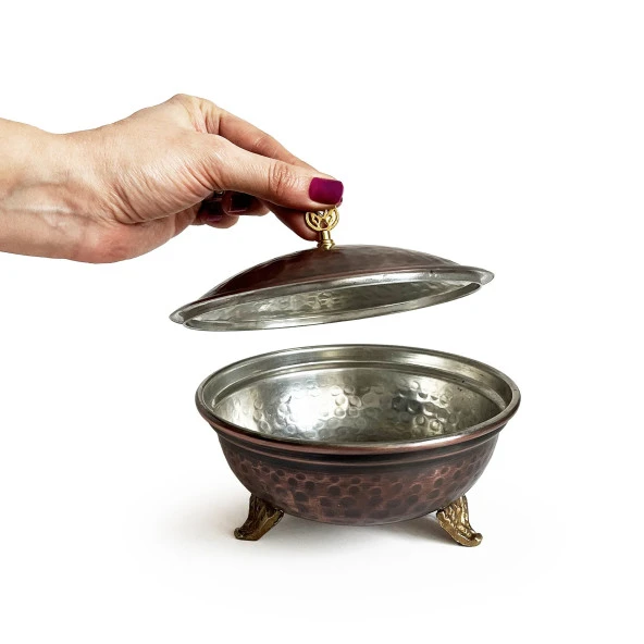 Shark Anatolia Ayaklı Defne Bakır Şekerlik Oksit - 2