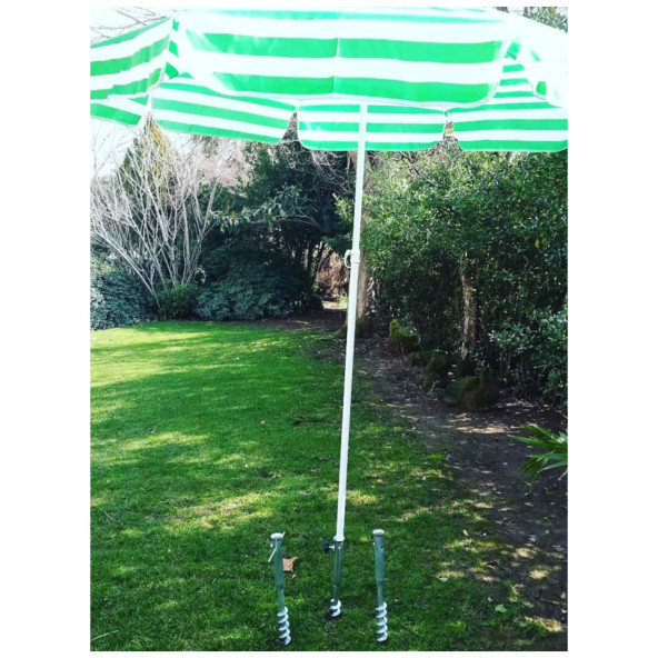 Eportatif Bahçe Şemsiyesi Plaj Şemsiyesi Aparatı Şemsiye Kazığı 1023 - 3