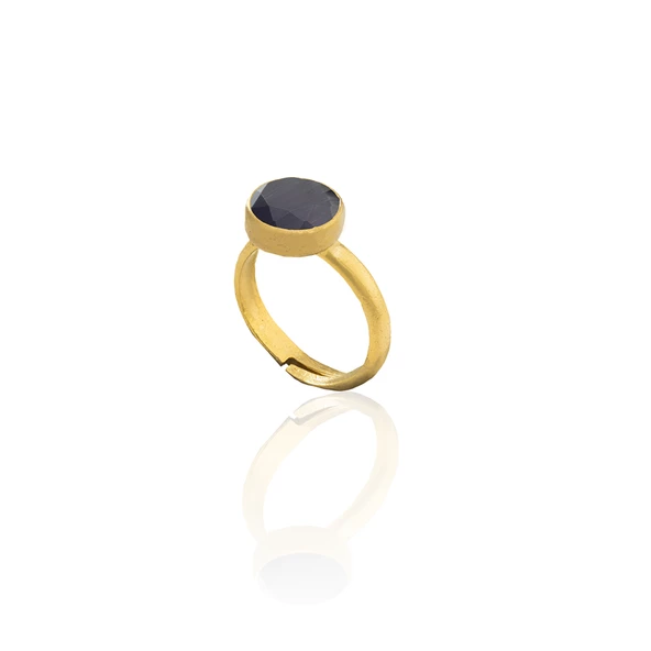 Kadir Jewellery 22 Ayar Altın Kaplama Zirkon Taşlı Kadın Minimal Yüzük - 11