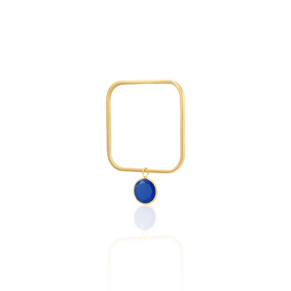 Kadir Jewellery 22 Ayar Altın Kaplama Zirkon Taşlı Ayarlanabilir Vintage Bilezik - 9