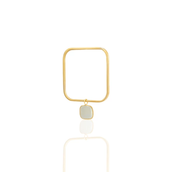 Kadir Jewellery 22 Ayar Altın Kaplama Zirkon Taşlı Ayarlanabilir Vintage Bilezik - 11