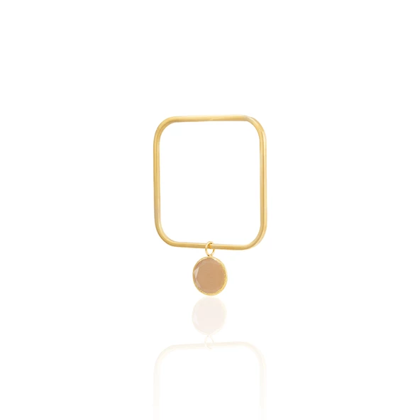 Kadir Jewellery 22 Ayar Altın Kaplama Zirkon Taşlı Ayarlanabilir Vintage Bilezik - 7