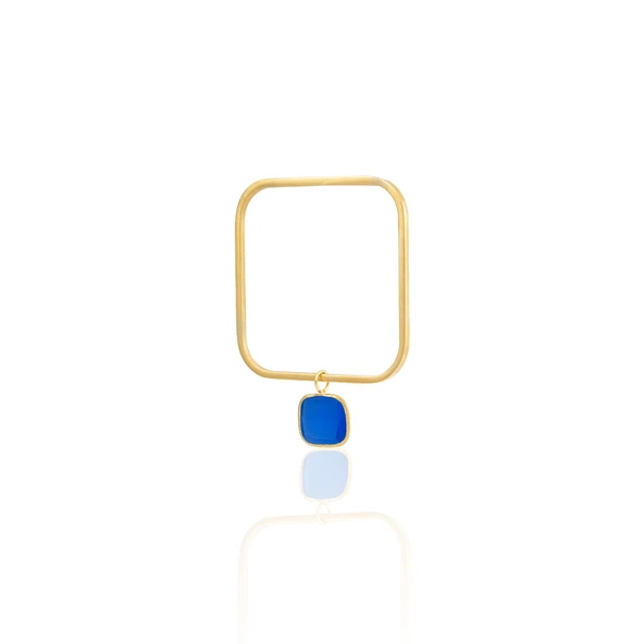 Kadir Jewellery 22 Ayar Altın Kaplama Zirkon Taşlı Ayarlanabilir Vintage Bilezik - 8