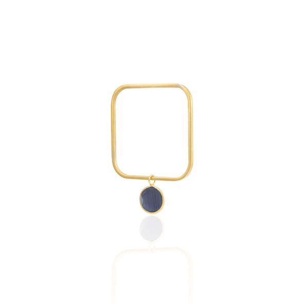 Kadir Jewellery 22 Ayar Altın Kaplama Zirkon Taşlı Ayarlanabilir Vintage Bilezik - 11